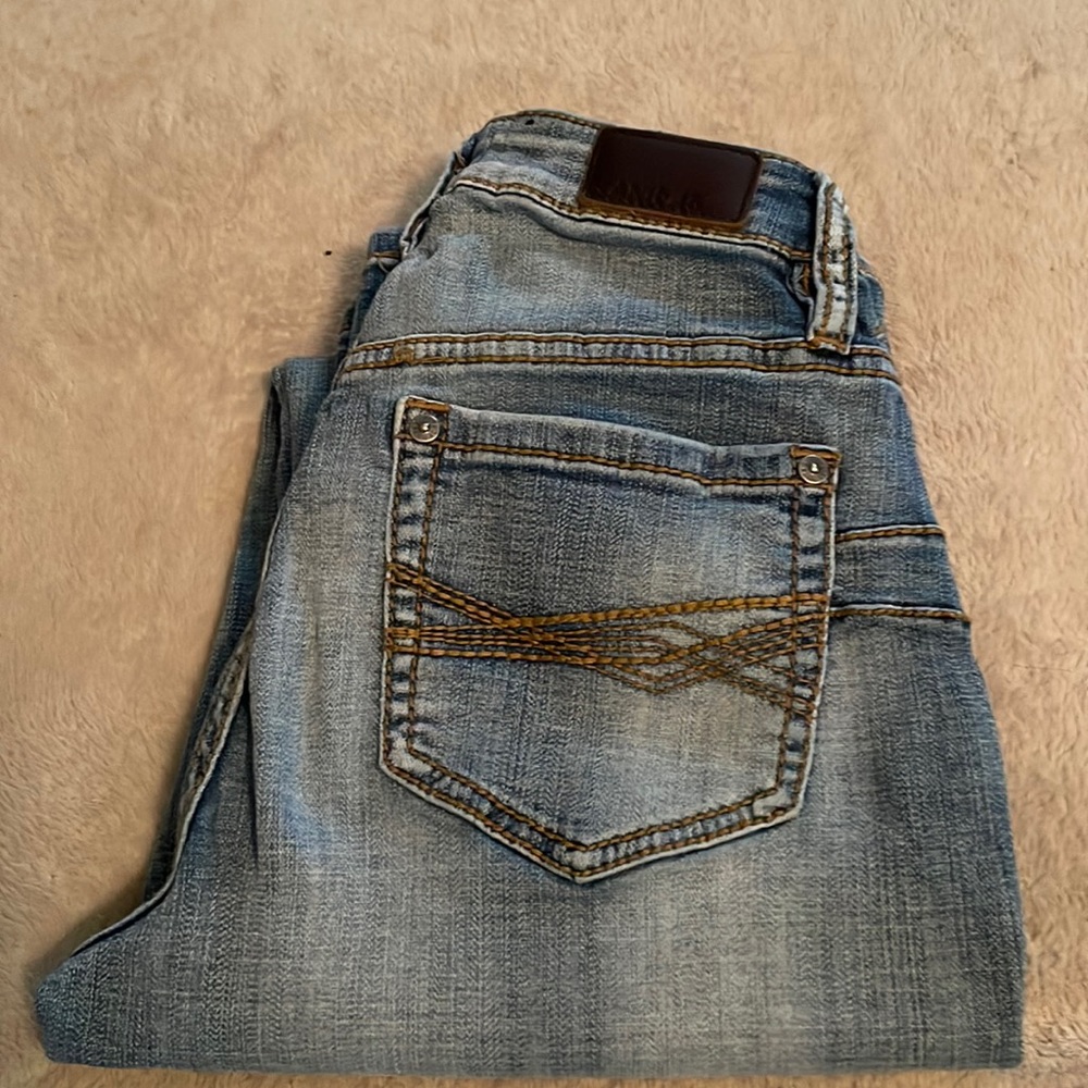 Rank 45 straight leg jeans. 25/32
